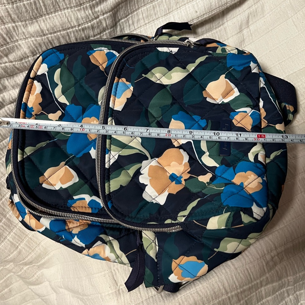 Vera Bradley performance twill mini backpack in Immersed Blooms - Picture 5 of 5